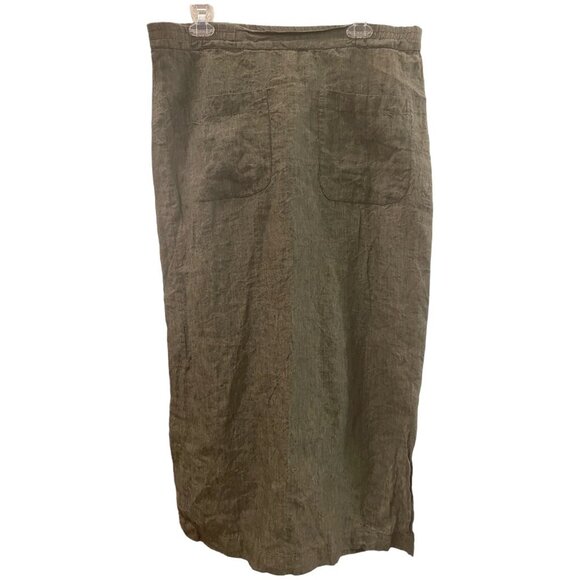 eskander Dresses & Skirts - Eskandar Neiman Marcus Long Maxi Skirt Front Pockets Made in England Size 1